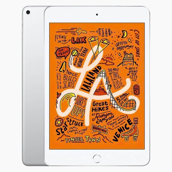 Refurbished Apple Refurbished Apple iPad Mini 5 256GB Zilver 4G - Zichtbaar gebruikt