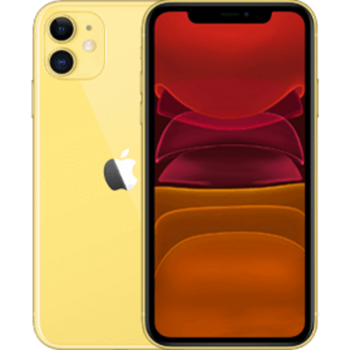 Refurbished Apple Refurbished Apple iPhone 11 128GB Geel - Zonder Face ID - No face ID