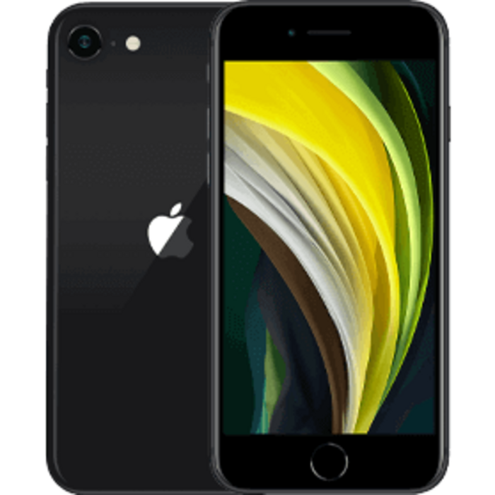 Refurbished Apple Refurbished Apple iPhone SE (2020) 256GB Zwart - Zichtbaar gebruikt