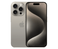 Refurbished Apple Refurbished Apple iPhone 15 Pro 128GB Titanium Zilver - Zo goed als nieuw