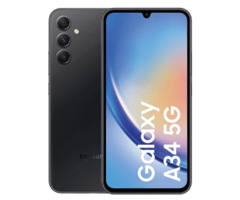 Refurbished Apple Refurbished Apple Samsung Galaxy A34 5G 128GB Zwart - Licht gebruikt