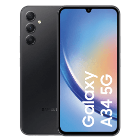 Refurbished Apple Refurbished Apple Samsung Galaxy A34 5G 128GB Zwart - Licht gebruikt