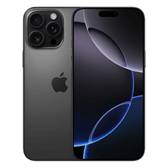 Refurbished Apple Refurbished Apple iPhone 16 Pro 512GB Zwart Titanium - Zichtbaar gebruikt