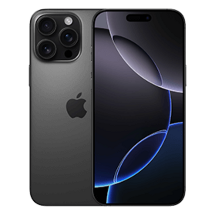 Refurbished Apple Refurbished Apple iPhone 16 Pro 128GB Zwart Titanium (No Face ID) - No face ID