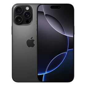 Refurbished Apple Refurbished Apple iPhone 16 Pro 128GB Zwart Titanium (No Face ID) - No face ID