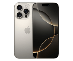 Refurbished Apple Refurbished Apple iPhone 16 Pro 512GB Natural Titanium - Licht gebruikt