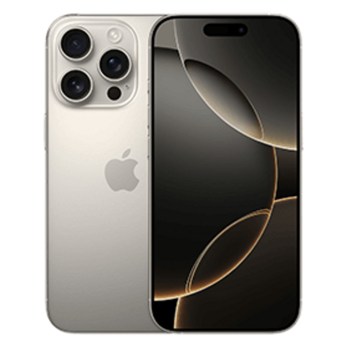 Refurbished Apple Refurbished Apple iPhone 16 Pro 512GB Natural Titanium - Licht gebruikt