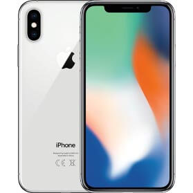 Refurbished Apple Refurbished Apple iPhone X 64GB Zilver - Licht gebruikt