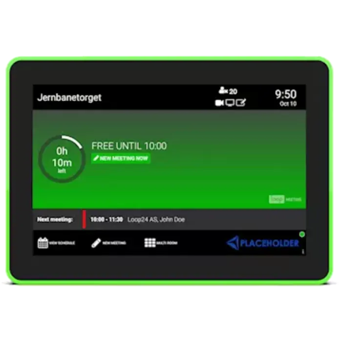 Loop24 Loop24 LoopMeeting 8" Touchscreen Paneel met PoE & LED (LM-8058T-LED)