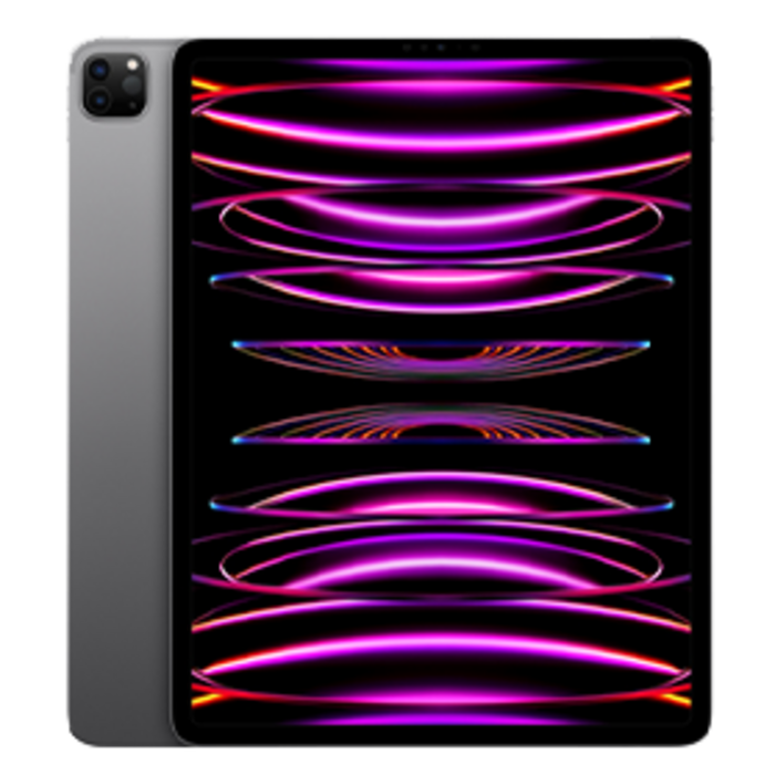 Refurbished Apple Refurbished Apple iPad Pro 12.9 (2022) 256GB Space Grey Wifi - Zo goed als nieuw