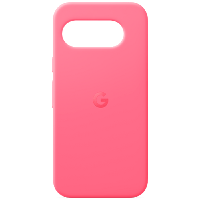 Google Google Pixel 9a Siliconen Back Cover - Peony Roze (GA09303-WW)