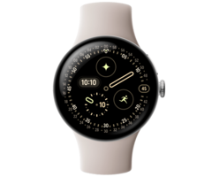 Google Google Pixel Watch 4 (Wi-Fi) - 41mm - Zilver/Beige