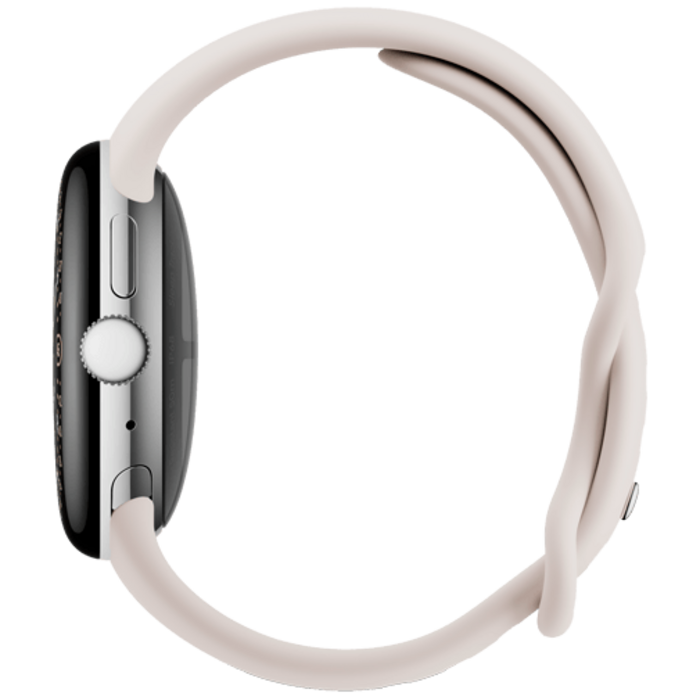 Google Google Pixel Watch 4 (Wi-Fi) - 41mm - Zilver/Beige