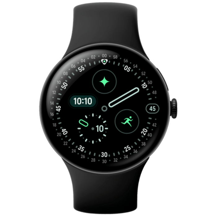 Google Google Pixel Watch 4 Smartwatch - 45mm - Zwart (Wi-Fi)