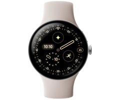 Google Google Pixel Watch 4 - 45mm - Zilver met Beige Sportband