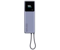 Xiaomi Xiaomi 165W Snellader Powerbank 10.000mAh met Geïntegreerde Kabel - Grijs (BHR9361GL)