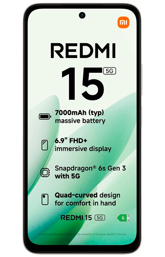 Xiaomi Xiaomi Redmi 15 5G Smartphone - 4GB/128GB - Titan Grey