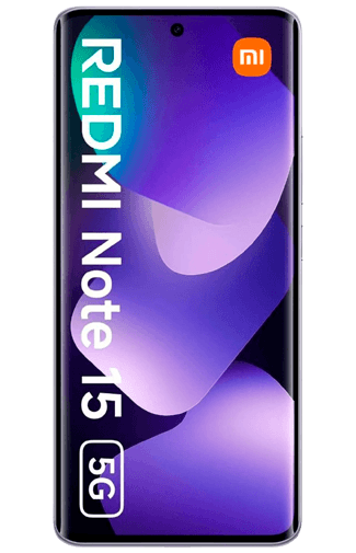 Xiaomi Xiaomi Redmi Note 15 5G - 256GB - Mist Purple (Paars)