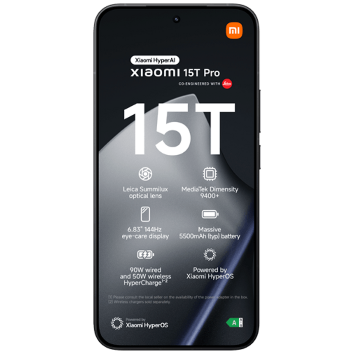Xiaomi Xiaomi 15T Pro 5G - 1TB Opslag - 12GB RAM - Zwart