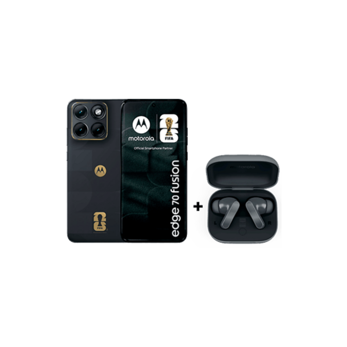 Motorola Motorola Edge 70 Fusion FIFA Edition - 256GB - Zwart