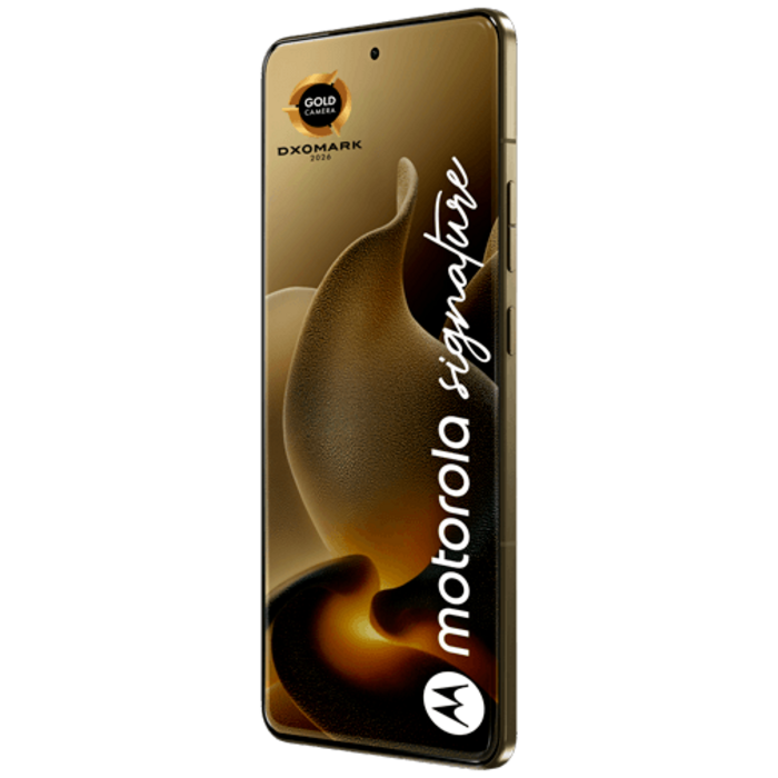 Motorola Motorola Signature - 512GB - Goud (PANTONE Martini Olive)