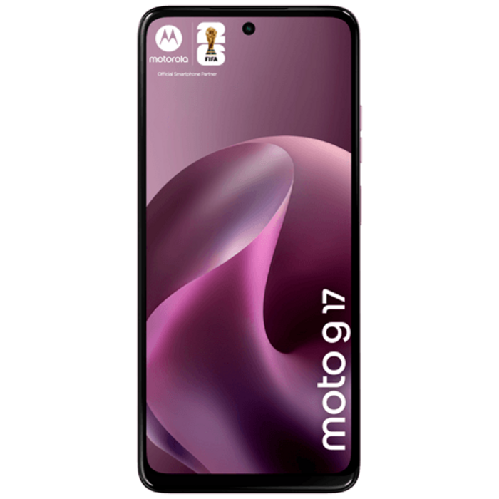 Motorola Motorola Moto G17 Smartphone - 256GB - Roze (PANTONE Bordeaux)