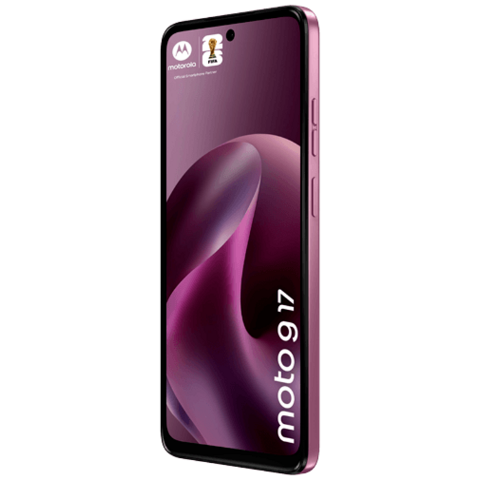 Motorola Motorola Moto G17 Smartphone - 256GB - Roze (PANTONE Bordeaux)