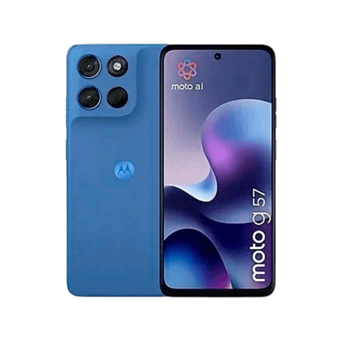 Motorola Motorola Moto G57 5G Smartphone - 256GB - Pantone Regatta Blauw