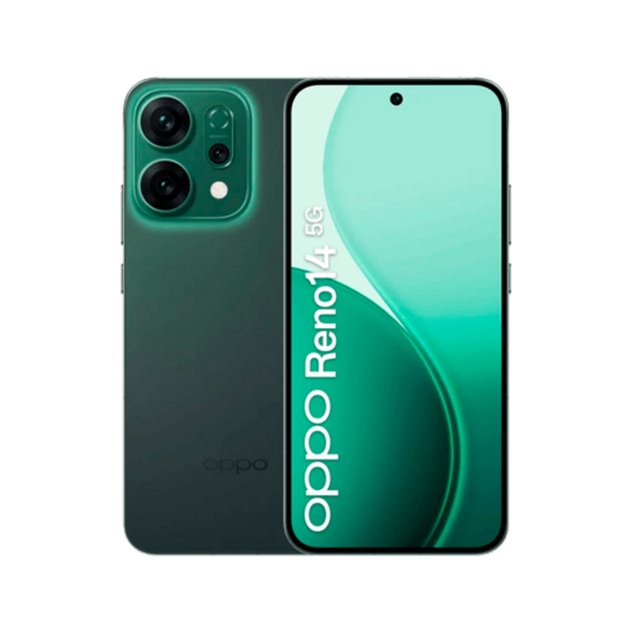 Oppo OPPO Reno14 5G Smartphone - 512GB Opslag - 12GB RAM - Luminous Green