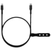 Fairphone Fairphone Long Life USB-C naar USB-C Kabel met USB-A Adapter - 1m - Zwart/Grijs