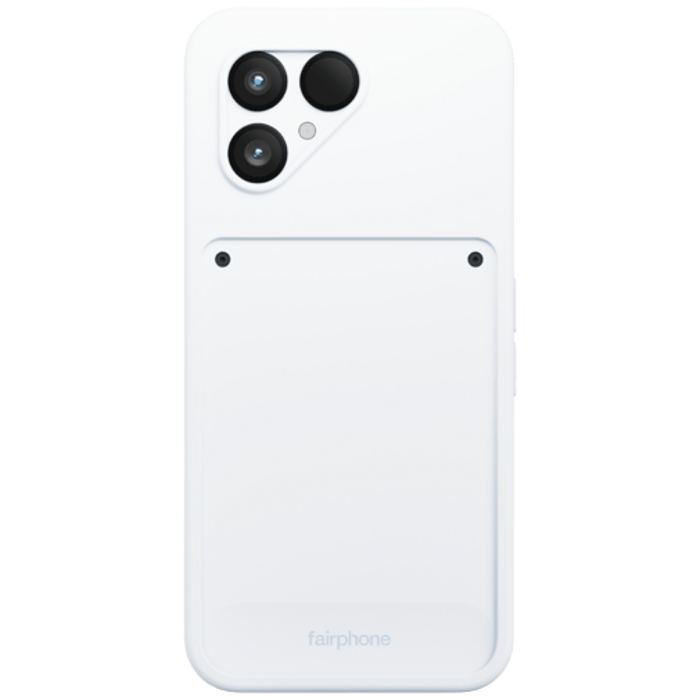 Fairphone Fairphone 6 Protective Case (Back Cover) - Cloud White