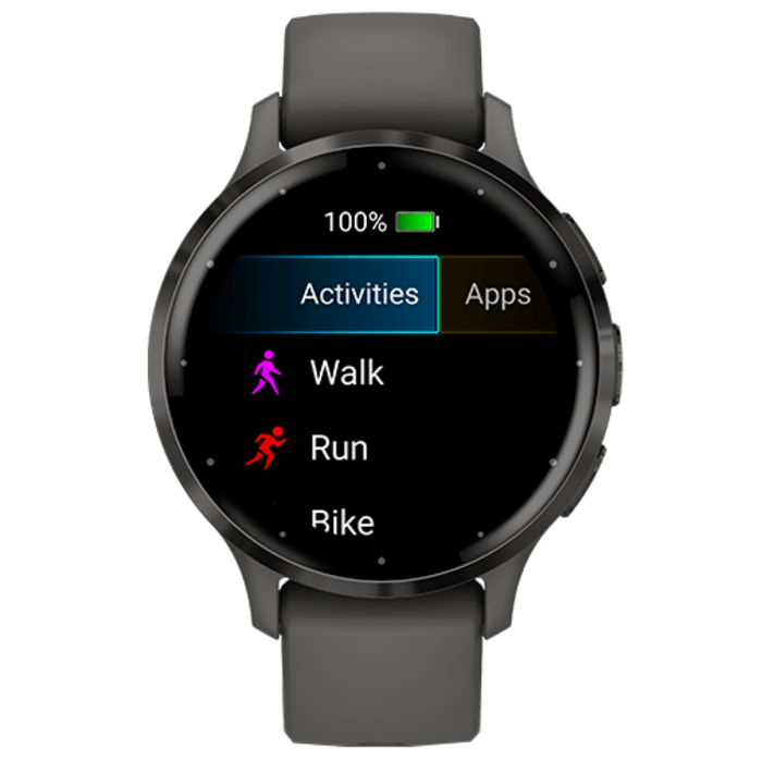 Garmin Garmin Venu 3S GPS Smartwatch - 41mm - Slate / Pebble Gray