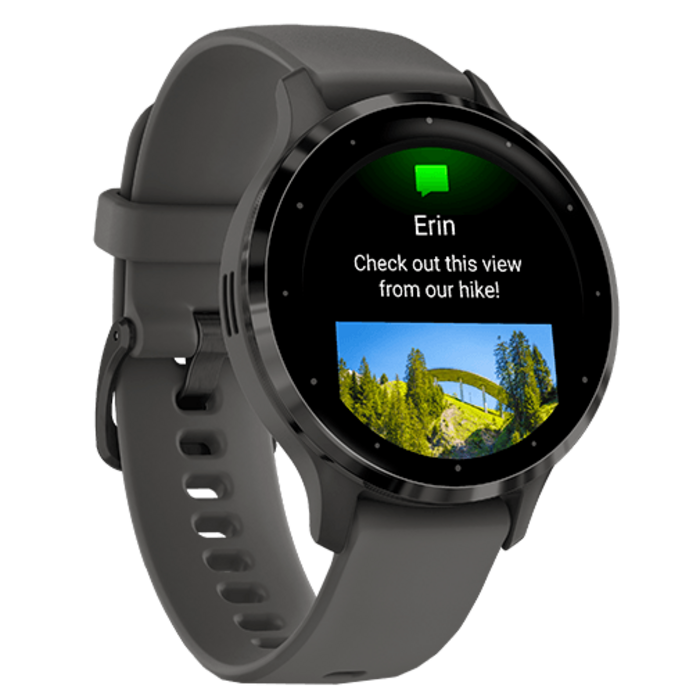 Garmin Garmin Venu 3S GPS Smartwatch - 41mm - Slate / Pebble Gray