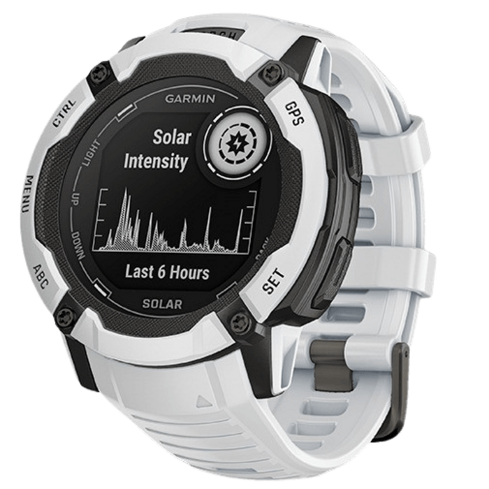 Garmin Garmin Instinct 2X Solar - Robuuste GPS Smartwatch - Whitestone