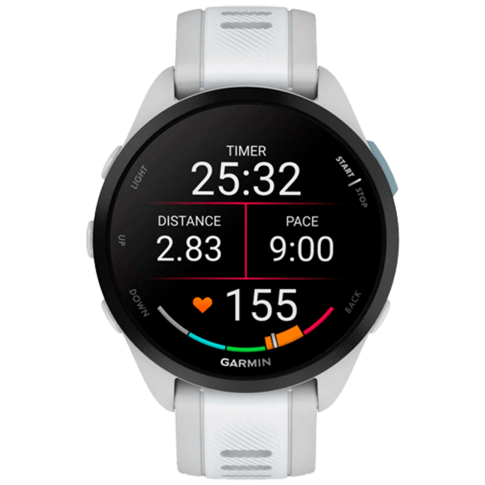 Garmin Garmin Forerunner 165 GPS Hardloophorloge - Mist Grey / Whitestone