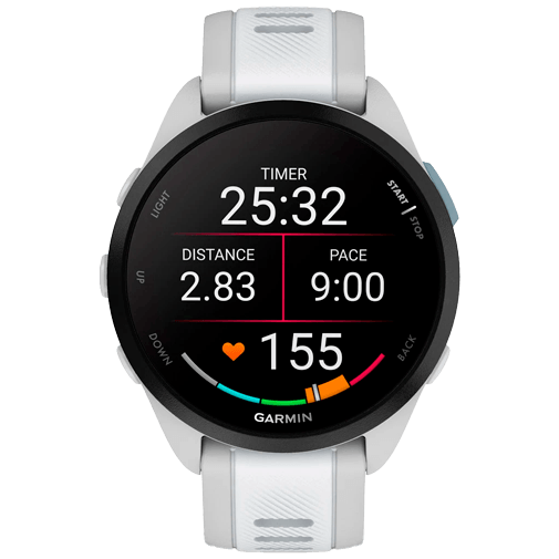 Garmin Garmin Forerunner 165 GPS Hardloophorloge - Mist Grey / Whitestone