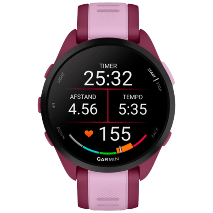 Garmin Garmin Forerunner 165 Music GPS Hardloophorloge - Berry/Lilac