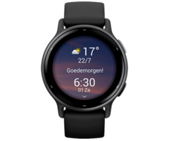 Garmin Garmin vívoactive® 5 Smartwatch - Zwart/Slate (Siliconenband)