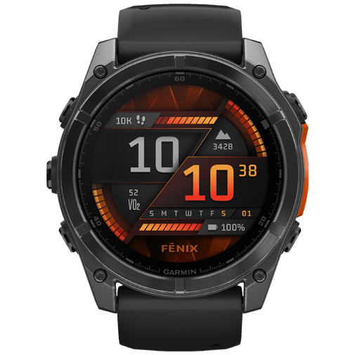 Garmin Garmin Fenix 8 AMOLED Smartwatch - 51mm - Slate Gray / Zwart