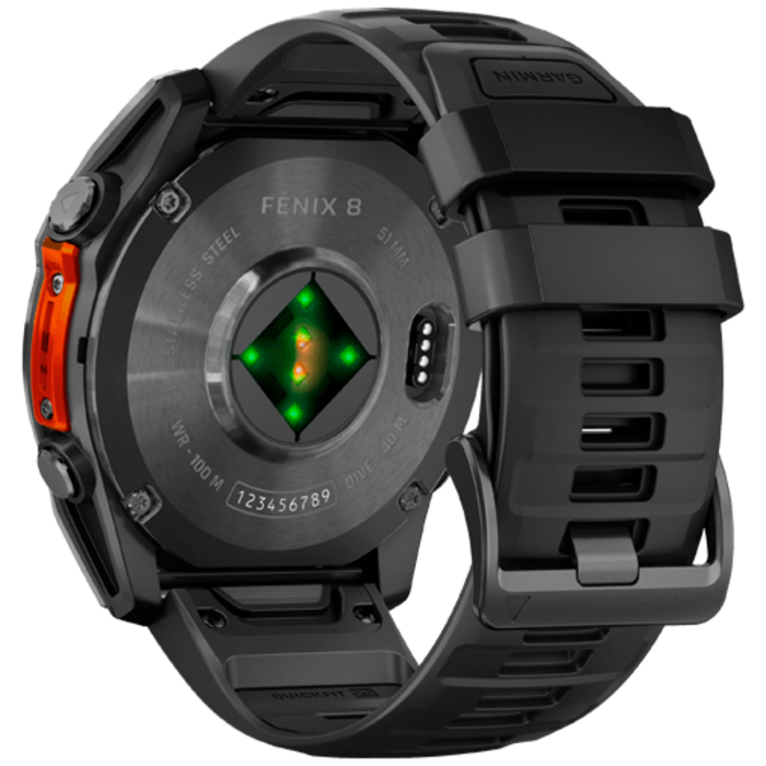 Garmin Garmin Fenix 8 AMOLED Smartwatch - 51mm - Slate Gray / Zwart