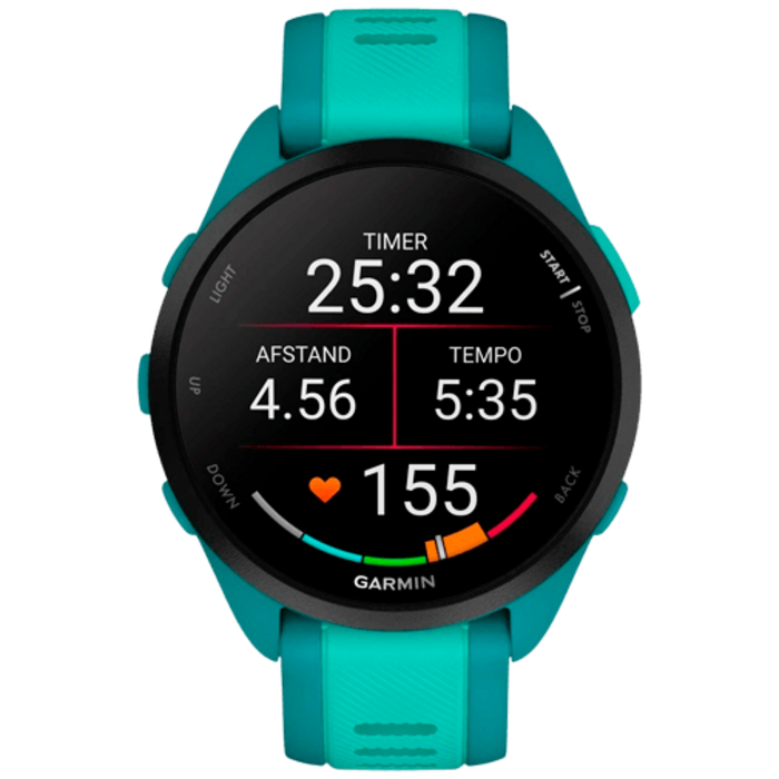 Garmin Garmin Forerunner 165 Music GPS Hardloophorloge - Turquoise / Aqua