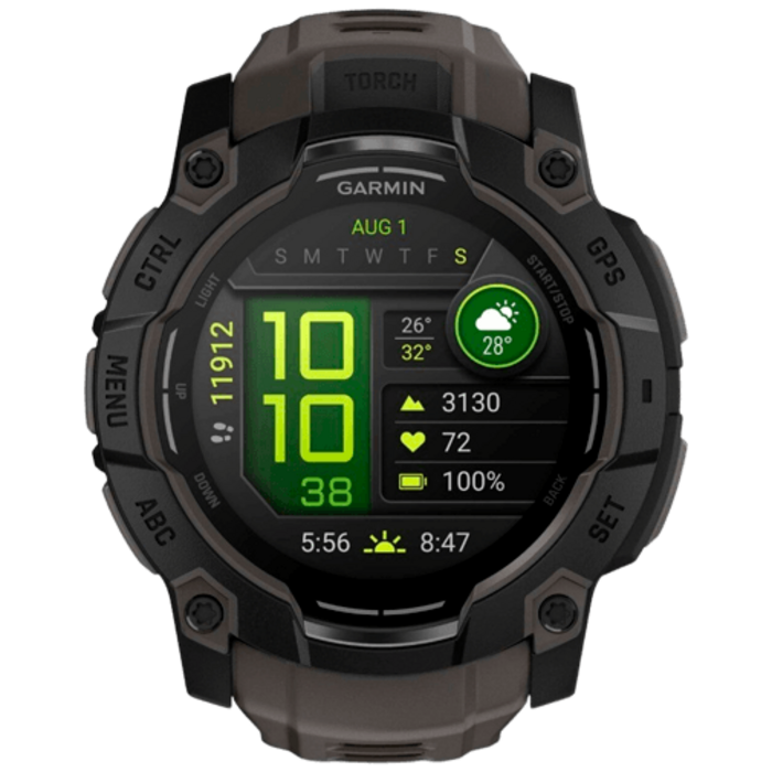 Garmin Garmin Instinct 3 AMOLED Smartwatch - 50mm - Zwart