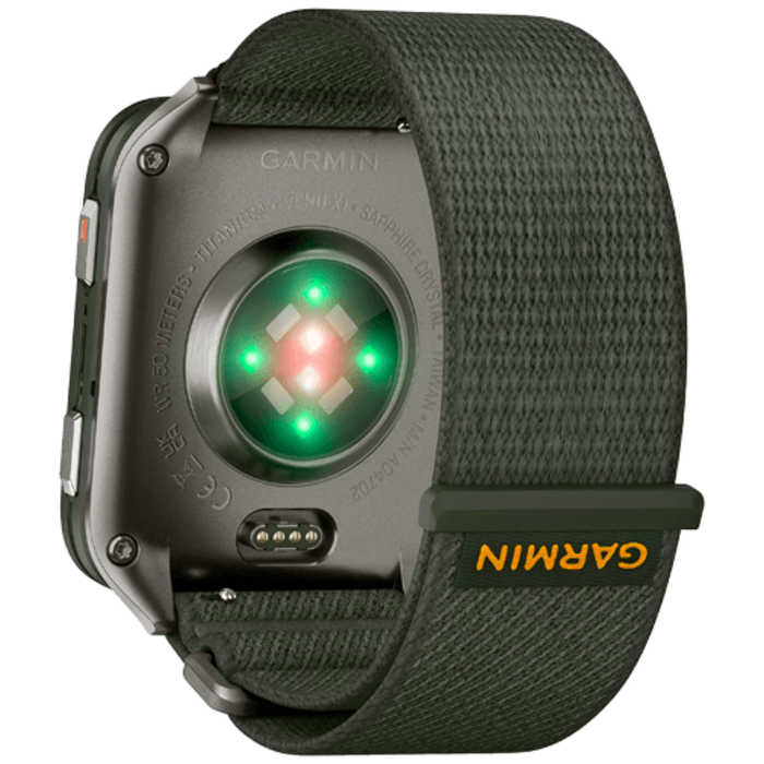 Garmin Garmin Venu X1 Smartwatch - Zwart (Zwarte Nylon Band)