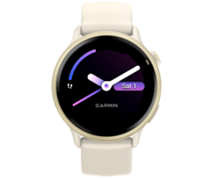 Garmin Garmin Vivoactive 6 GPS Smartwatch - Lunar Gold / Beige