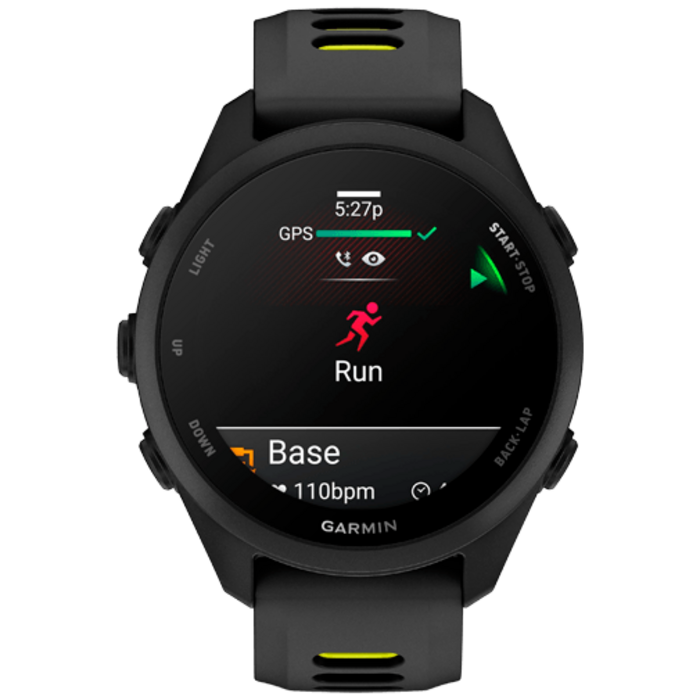 Garmin Garmin Forerunner 170 GPS Hardloophorloge - Zwart / Amp Yellow