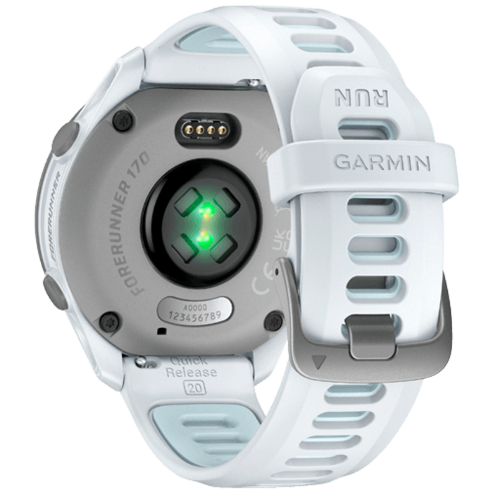 Garmin Garmin Forerunner 170 GPS Hardloophorloge - Whitestone / Cloud Blue
