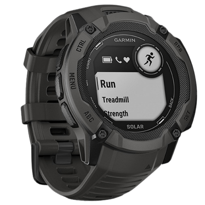 Garmin Garmin Instinct 2X Solar - Robuuste GPS Smartwatch - Graphite