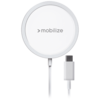 Mobilize Mobilize MagSafe Draadloze Snellader 15W Wit - USB-C