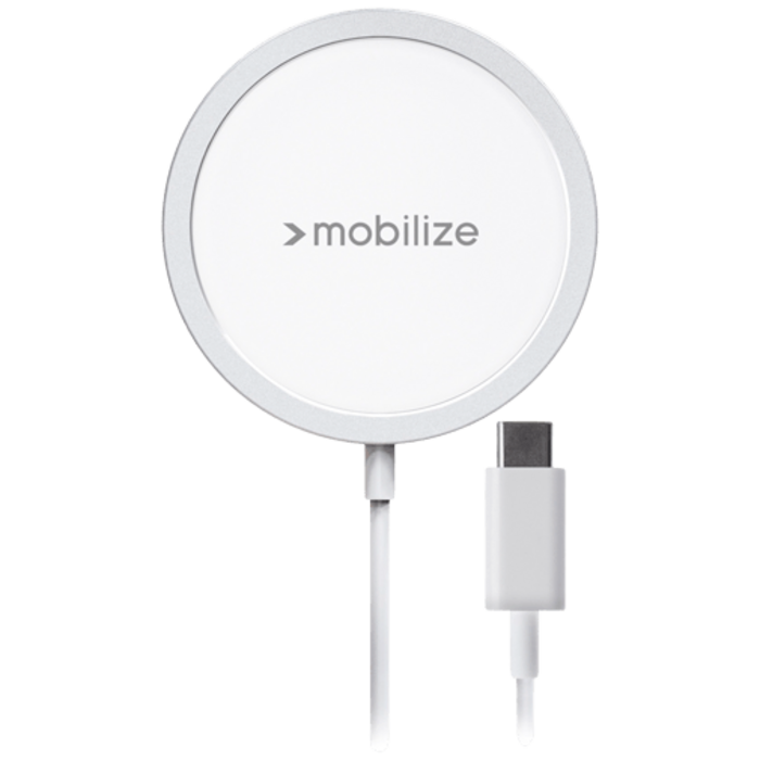 Mobilize Mobilize MagSafe Draadloze Snellader 15W Wit
