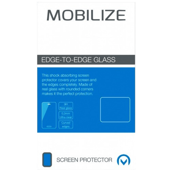 Mobilize Mobilize Edge-To-Edge Glass Screenprotector Samsung Galaxy S10